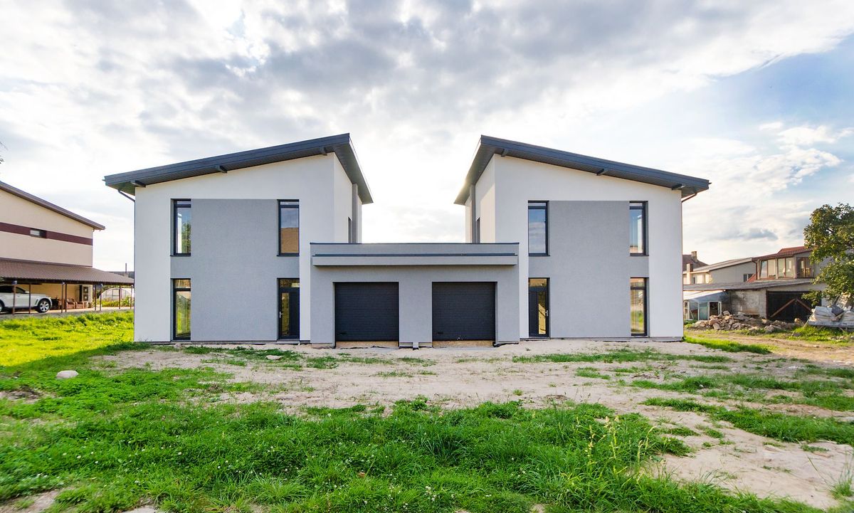 Novostavba rodinného domu po dokončení